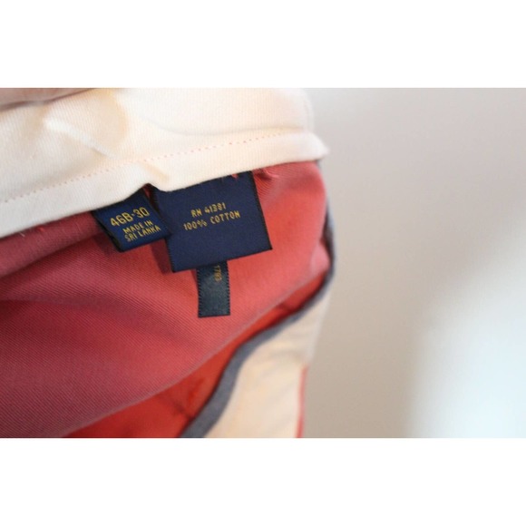 NWT Polo Ralph Lauren Classic Fit Chino Pants Berry Men's Size 46 B x 30 H14459 - Picture 11 of 12